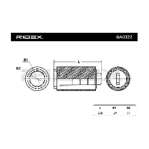8A0322 RIDEX