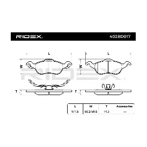 RIDEX 402B0017