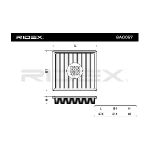 8A0057 RIDEX
