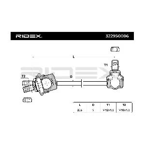 3229S0086 RIDEX