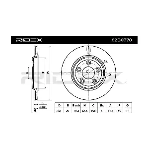 82B0378 RIDEX