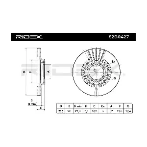 82B0427 RIDEX