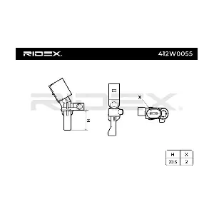 RIDEX 412W0055