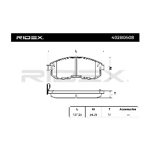 RIDEX 402B0508