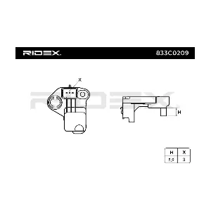 RIDEX 833C0209