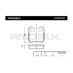 RIDEX 402B0038
