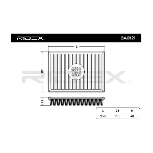 8A0121 RIDEX