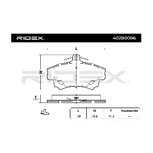 RIDEX 402B0086