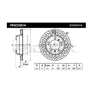 82B0645 RIDEX