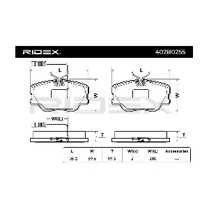 RIDEX 402B0255
