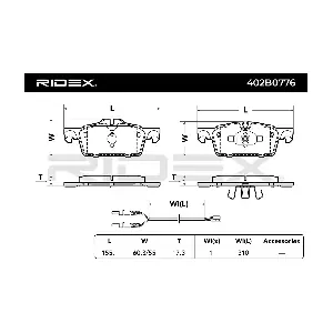 RIDEX 402B0776