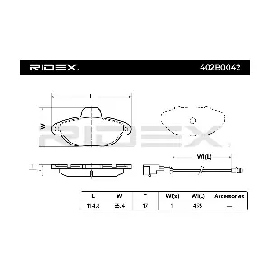 RIDEX 402B0042