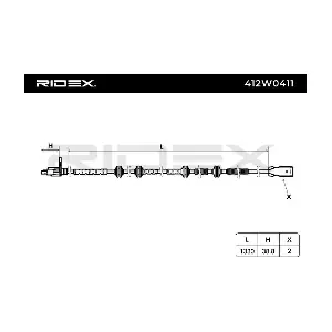 412W0411 RIDEX