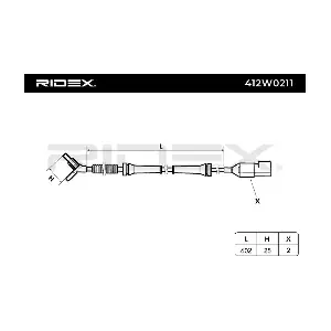 412W0211 RIDEX