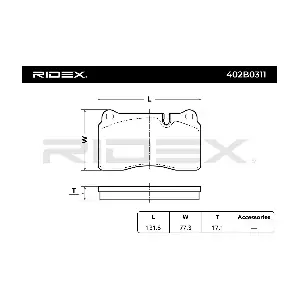 RIDEX 402B0311