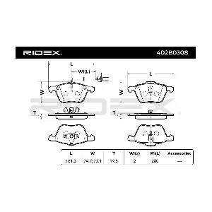 RIDEX 402B0308
