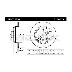 82B0979 RIDEX