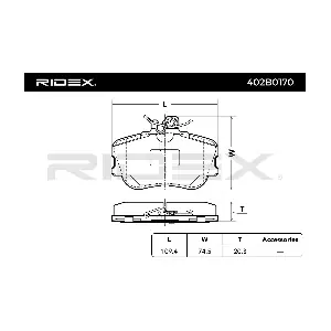 RIDEX 402B0170