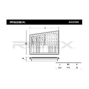 8A0098 RIDEX