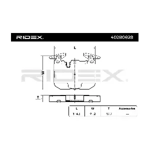 402B0828 RIDEX