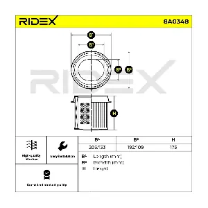 8A0348 RIDEX