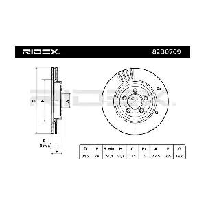 RIDEX 82B0709