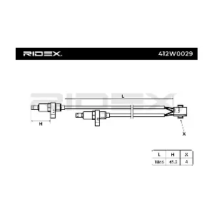 RIDEX 412W0029