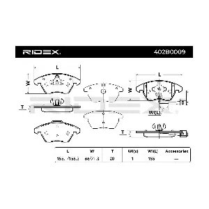 RIDEX 402B0009