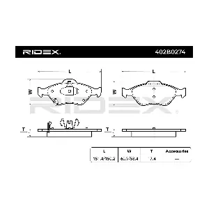 RIDEX 402B0274