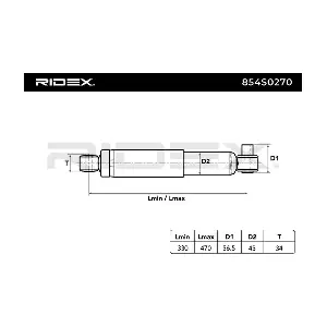 854S0270 RIDEX