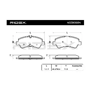 RIDEX 402B0684