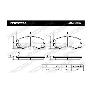 RIDEX 402B0187
