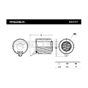 8A0145 RIDEX