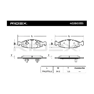 RIDEX 402B0385