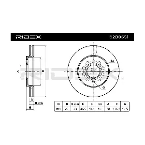 82B0651 RIDEX