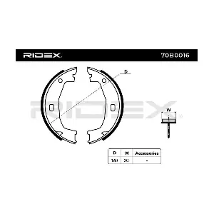 70B0016 RIDEX