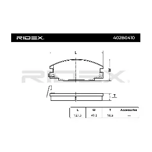 RIDEX 402B0410