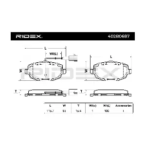 RIDEX 402B0687