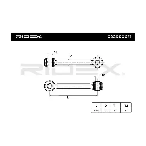 3229S0671 RIDEX