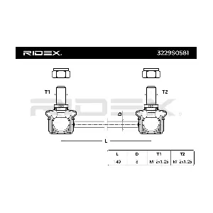 3229S0581 RIDEX