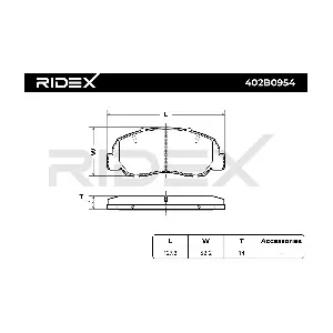 RIDEX 402B0954