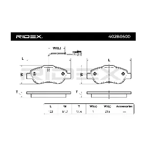RIDEX 402B0500