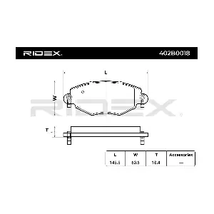 RIDEX 402B0018