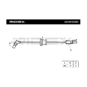 412W0082 RIDEX