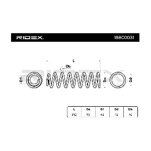 RIDEX 188C0031