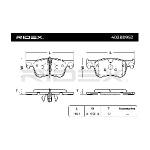 402B0952 RIDEX