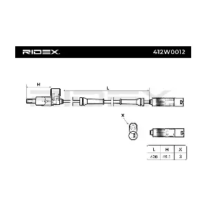 412W0012 RIDEX