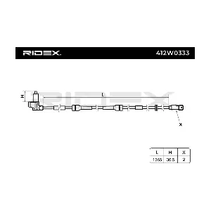 412W0333 RIDEX