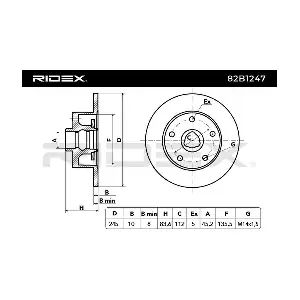 82B1247 RIDEX