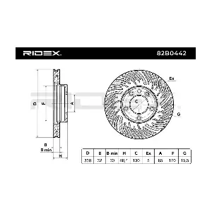 82B0442 RIDEX